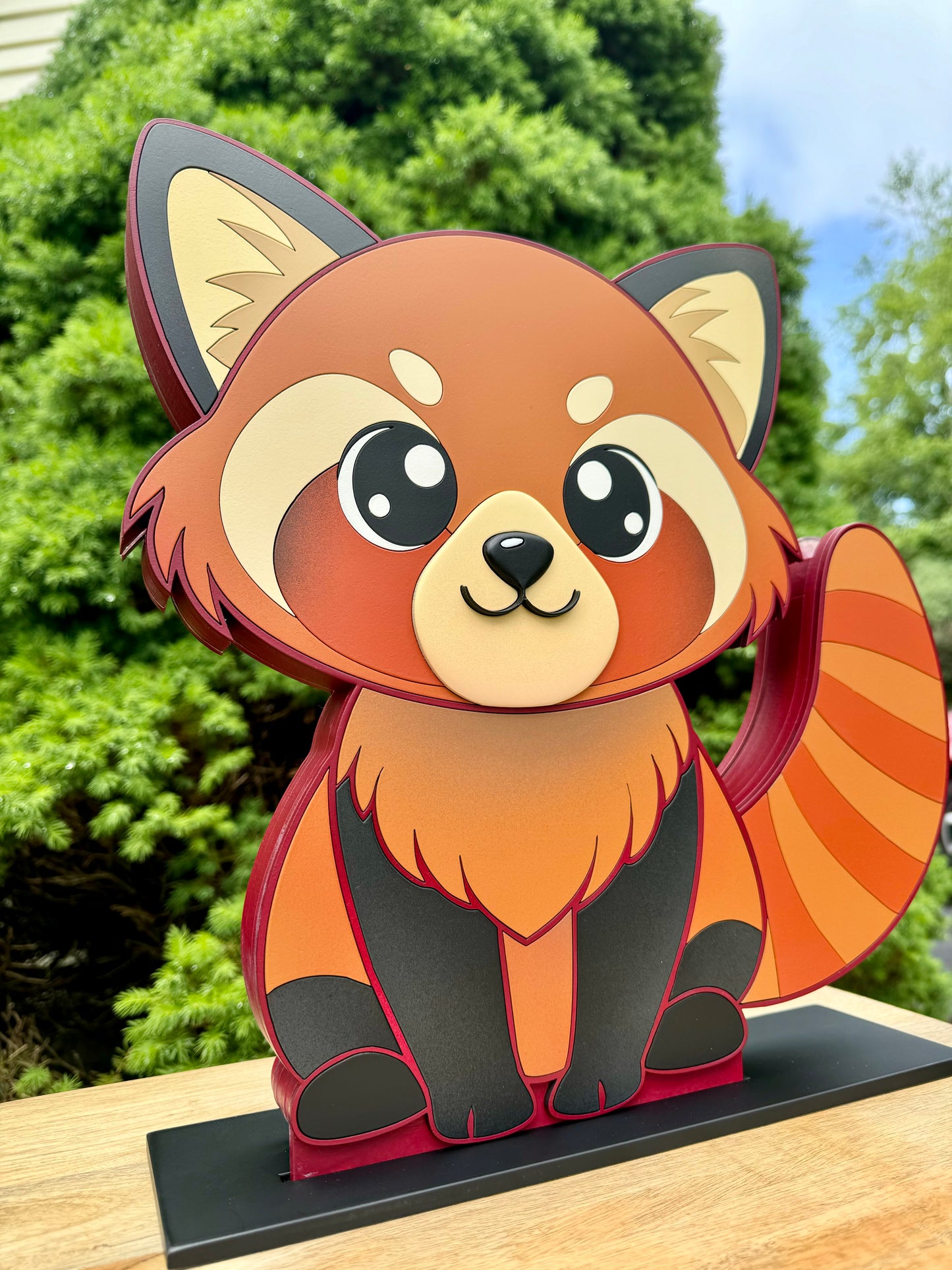 Red Panda Coin Bank