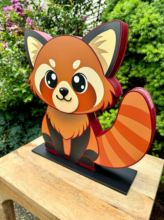 Red Panda Coin Bank