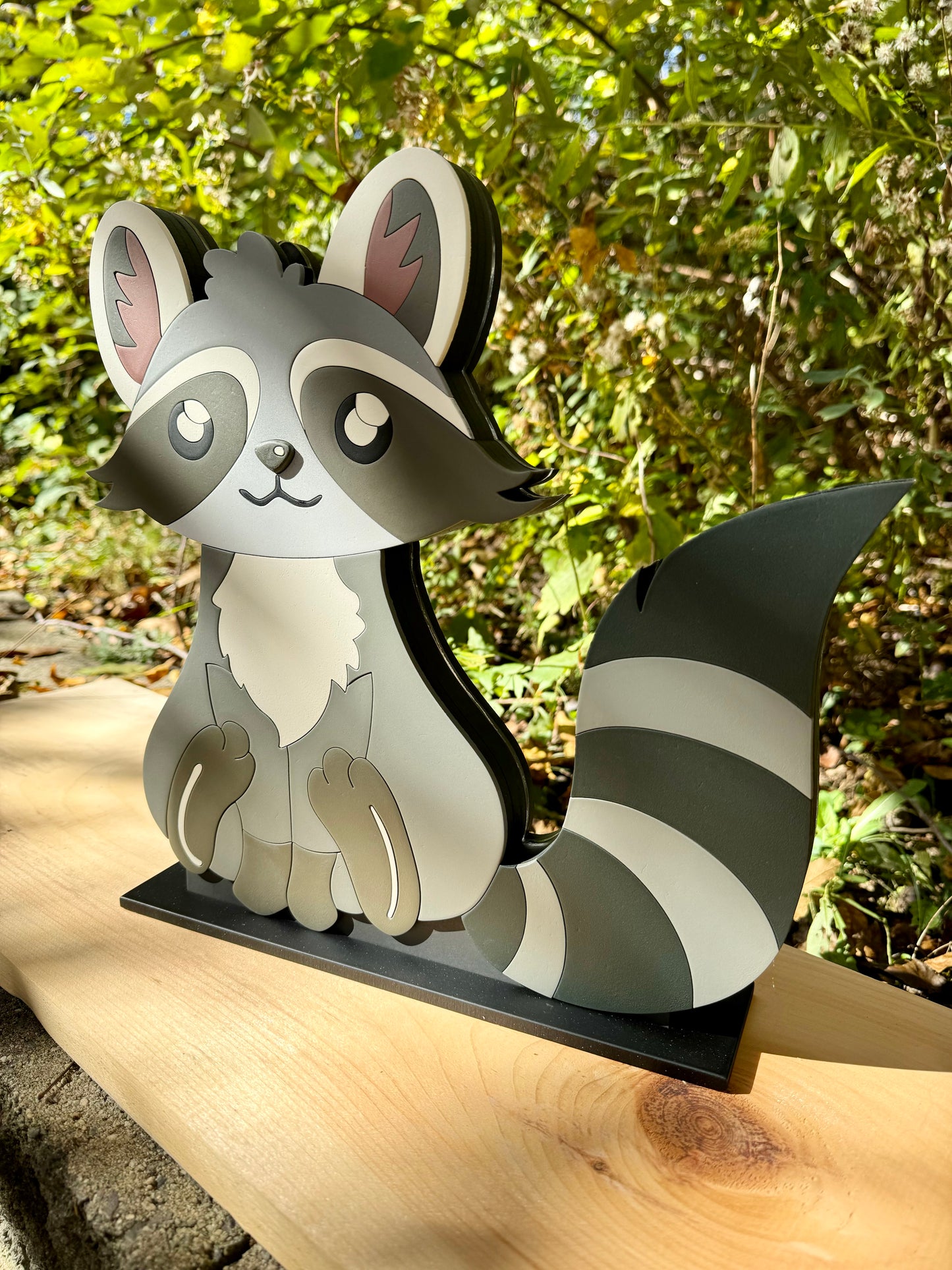 Raccoon Coin Bank