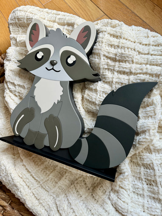 Raccoon Coin Bank