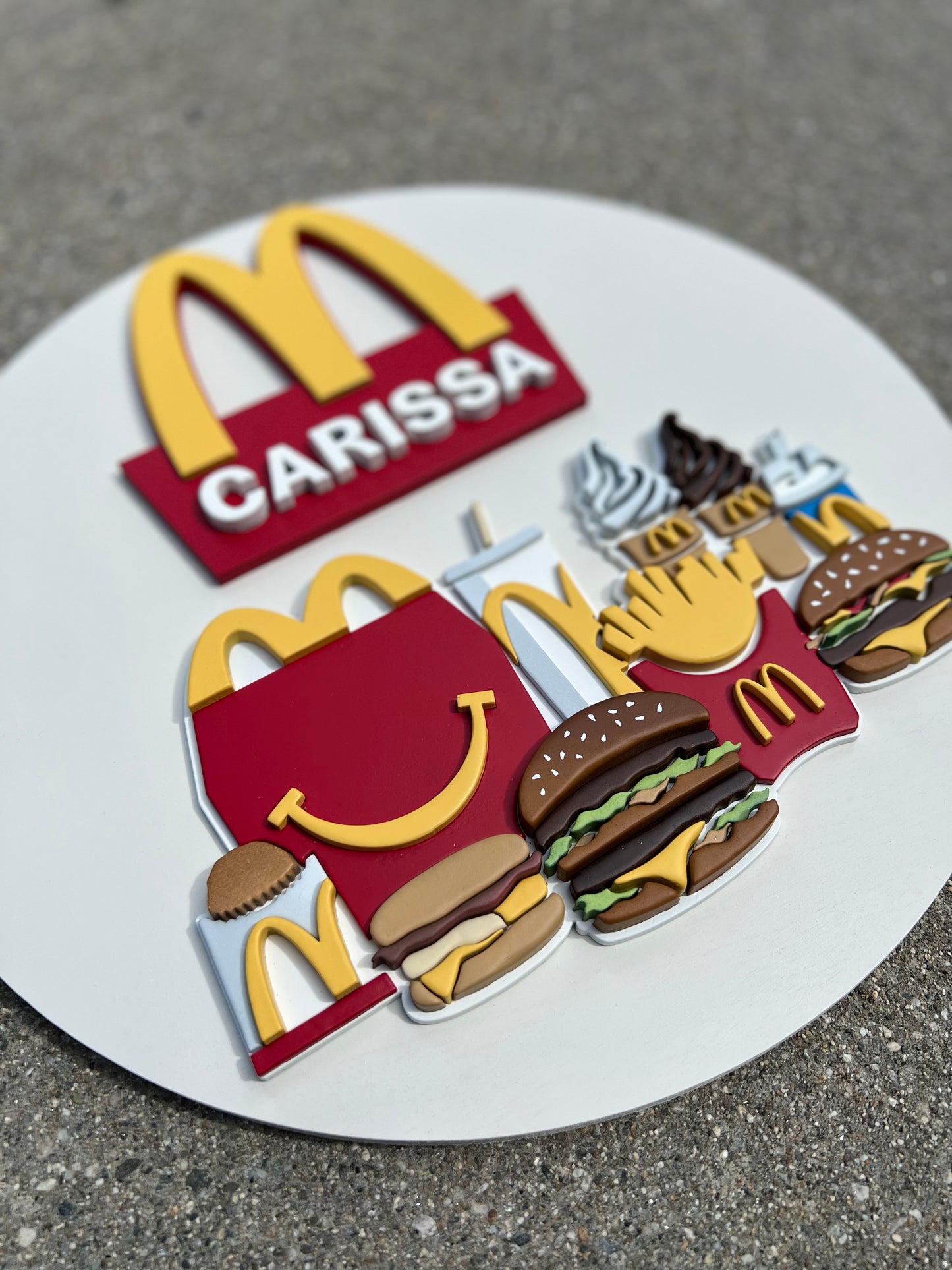 McDonald’s Personalized Nursery/Child Name Sign