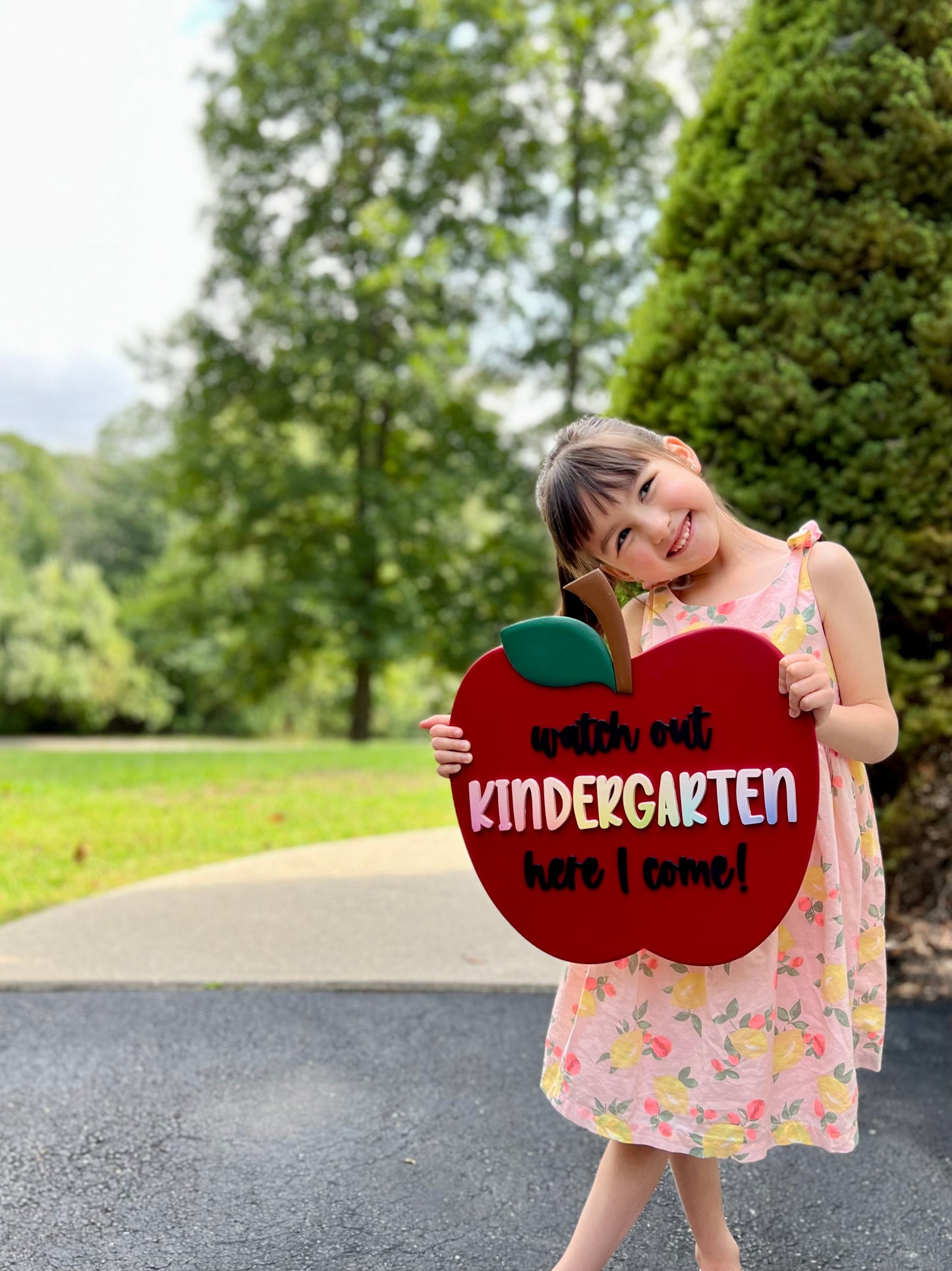 Watch Out Kindergarten Here I Come! Sign (Customizable)